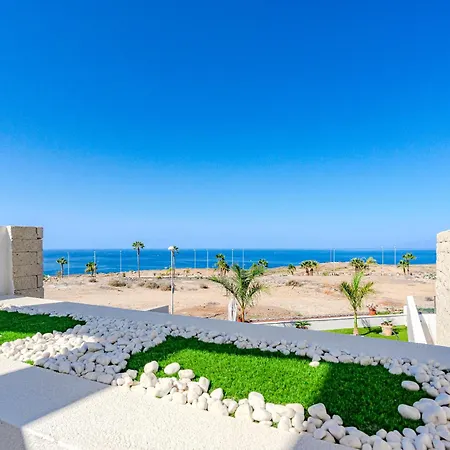 Elisabetta, Luxury With Heated Pool Ocean View In Adeje, Tenerife 빌라